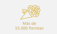 más 55.000 floristas