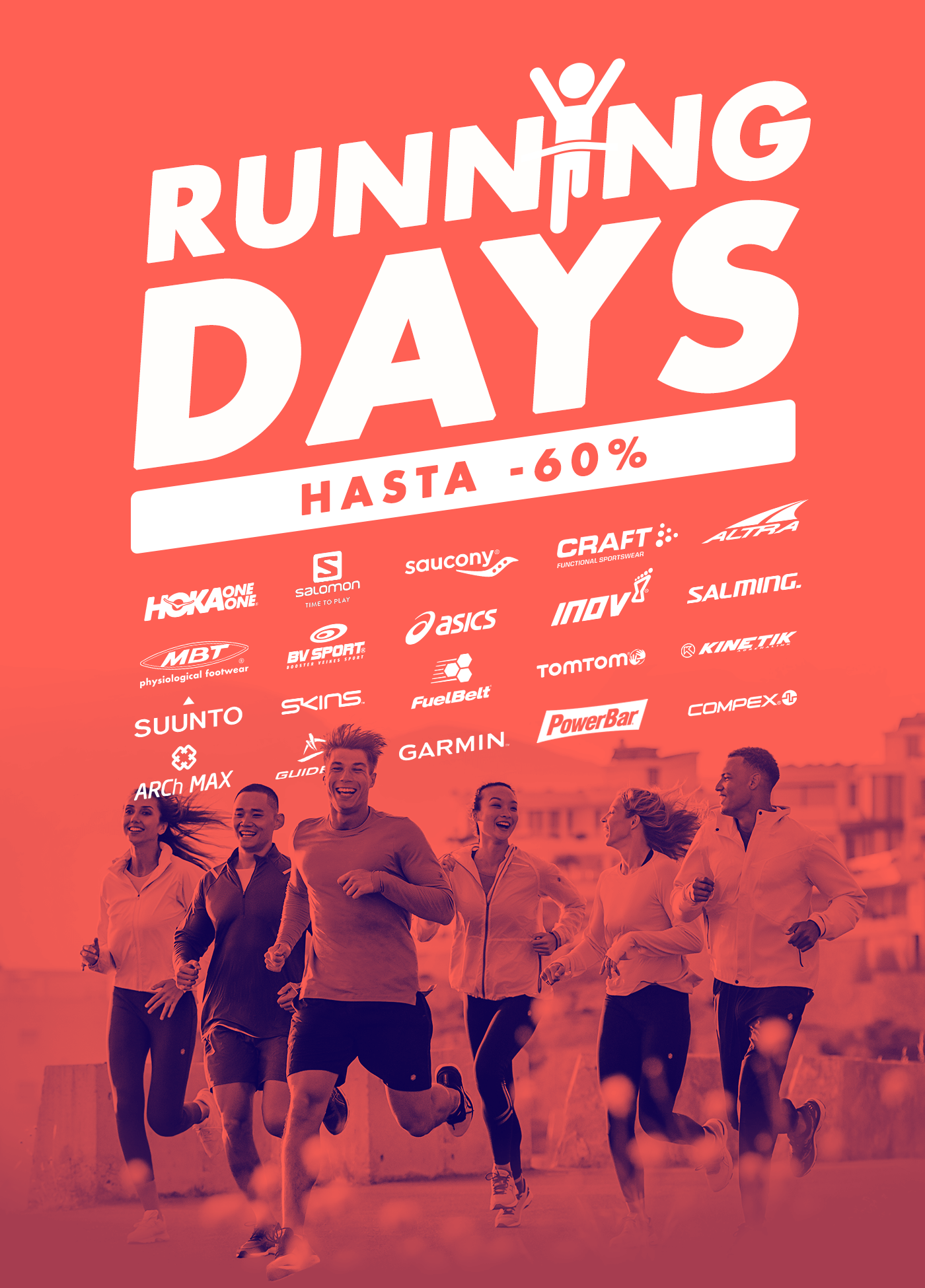 Running Days: ¡hasta -60%! 