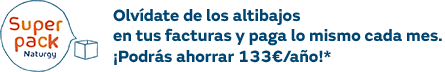 Olvídate de los altibajos en tus facturas y paga lo mismo cada mes. ¡Podrás ahorrar 144€/año!*