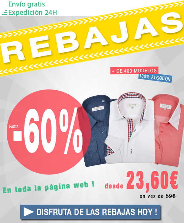 Aprovecha de las rebajas